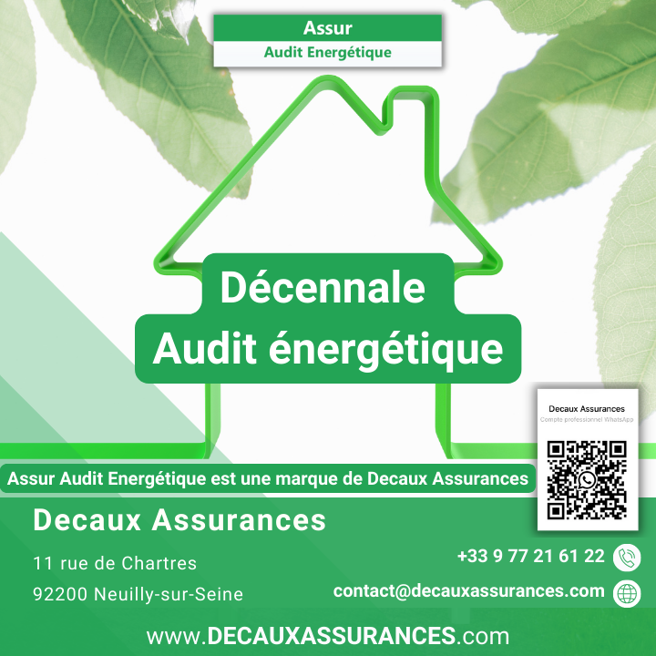 Assur Audit Energétique - www.assur-audit-energetique.com - Decaux Assurances - Décennale Audit énergétique - RCP - RCE - RCD - RCPro - Lloyd's