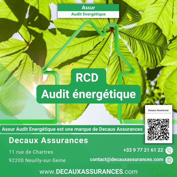 Assur Audit Energétique - www.assur-audit-energetique.com - Decaux Assurances - Assurance Audit énergétique - RCP - RCE - RCD - RCPro Décennale Audit énergétique