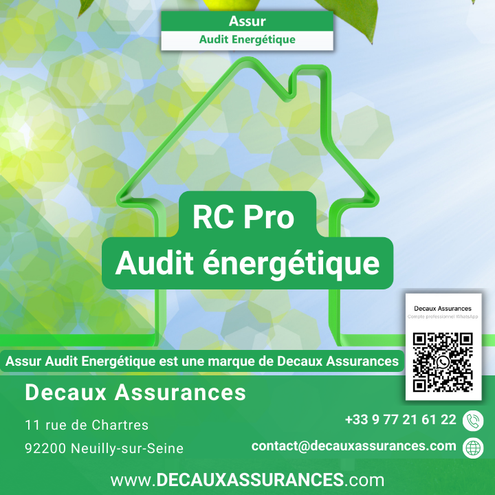 Assur Audit Energétique - www.assur-audit-energetique.com - Decaux Assurances - RCP Audit énergétique - RCP - RCE - RCD - RCPro - Beazley - RC Pro